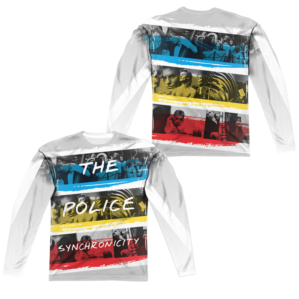The Police Synchronicity (Front/Back Print) - Men's All-Over Print Long Sleeve Men's All-Over Print Long Sleeve The Police   