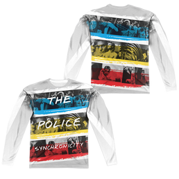 The Police Synchronicity (Front/Back Print) - Men's All-Over Print Long Sleeve Men's All-Over Print Long Sleeve The Police   