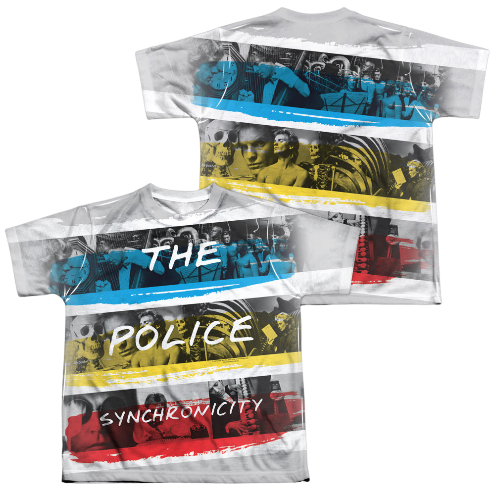 The Police Synchronicity (Front/Back Print) - Youth All-Over Print T-Shirt Youth All-Over Print T-Shirt (Ages 8-12) The Police   