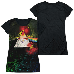 Pink Floyd Dark Side Of The Moon Juniors Black Back T-Shirt Juniors Black Back T-Shirt Pink Floyd   