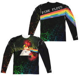 Pink Floyd Dark Side Of The Moon (Front/Back Print) - Men's All-Over Print Long Sleeve Men's All-Over Print Long Sleeve Pink Floyd   