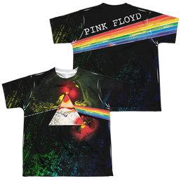 Pink Floyd Dark Side Of The Moon (Front/Back Print) - Youth All-Over Print T-Shirt Youth All-Over Print T-Shirt (Ages 8-12) Pink Floyd   