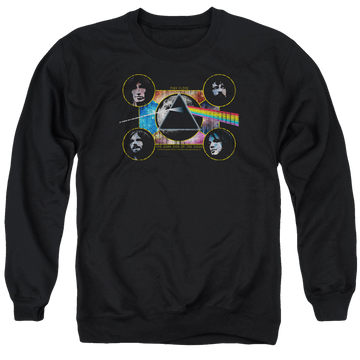 Pink Floyd Dark Side Heads Men's Crewneck Sweatshirt Men's Crewneck Sweatshirt Pink Floyd   