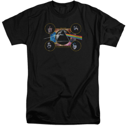Pink Floyd Dark Side Heads - Men's Tall Fit T-Shirt Men's Tall Fit T-Shirt Pink Floyd   