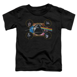 Pink Floyd Dark Side Heads - Toddler T-Shirt Toddler T-Shirt Pink Floyd   
