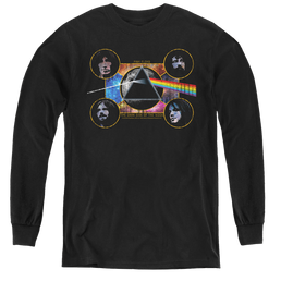 Pink Floyd Dark Side Heads - Youth Long Sleeve T-Shirt Youth Long Sleeve T-Shirt Pink Floyd   