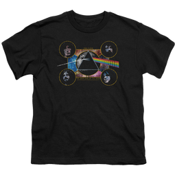Pink Floyd Dark Side Heads - Youth T-Shirt Youth T-Shirt (Ages 8-12) Pink Floyd   