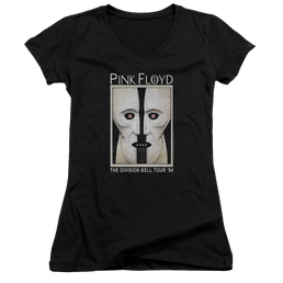 Pink Floyd The Division Bell - Juniors V-Neck T-Shirt Juniors V-Neck T-Shirt Pink Floyd   