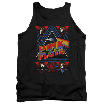 Black men's tank with Pink Floyd Dark Side graphic