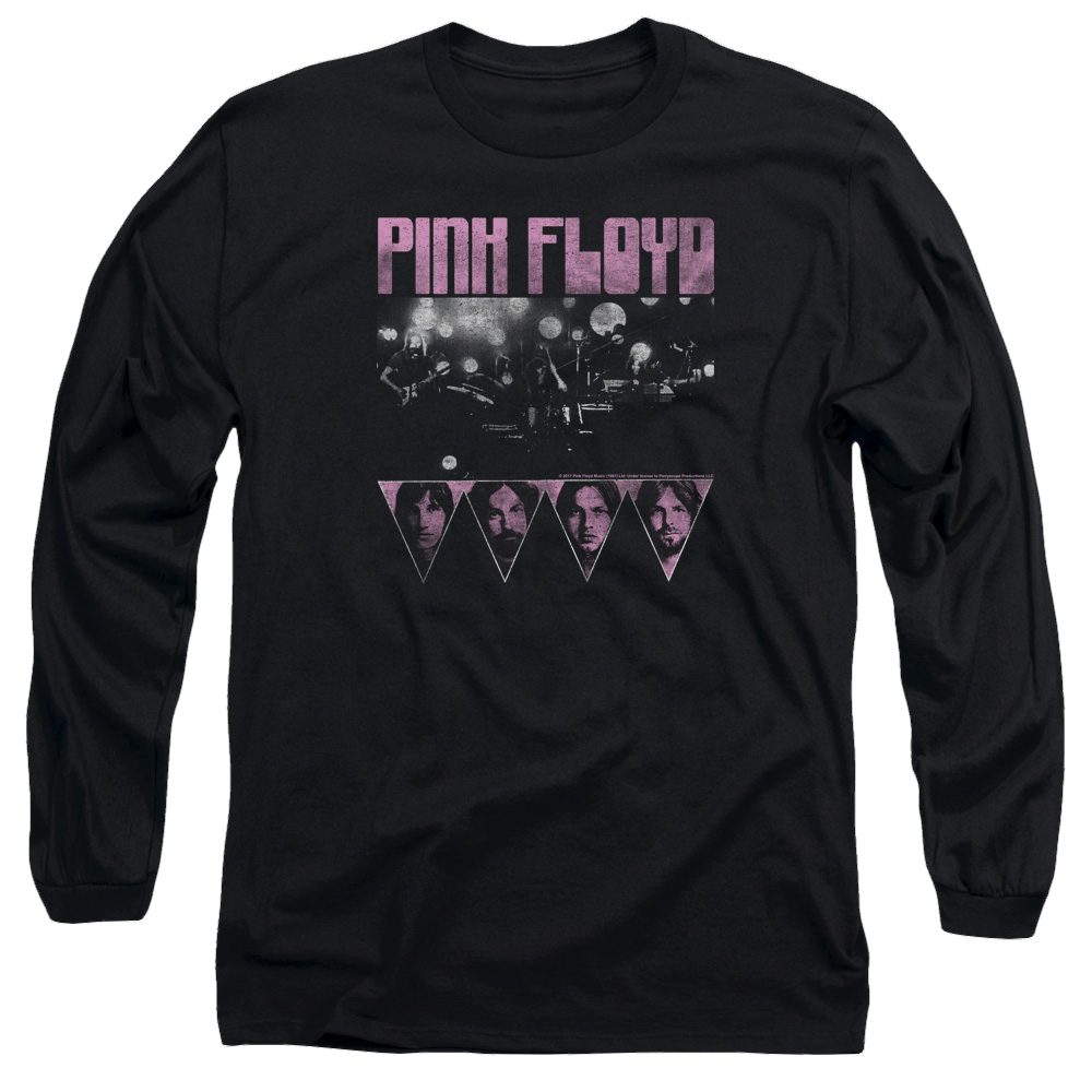 Pink Floyd Pink Four Men's Long Sleeve T-Shirt Men's Long Sleeve T-Shirt Pink Floyd   