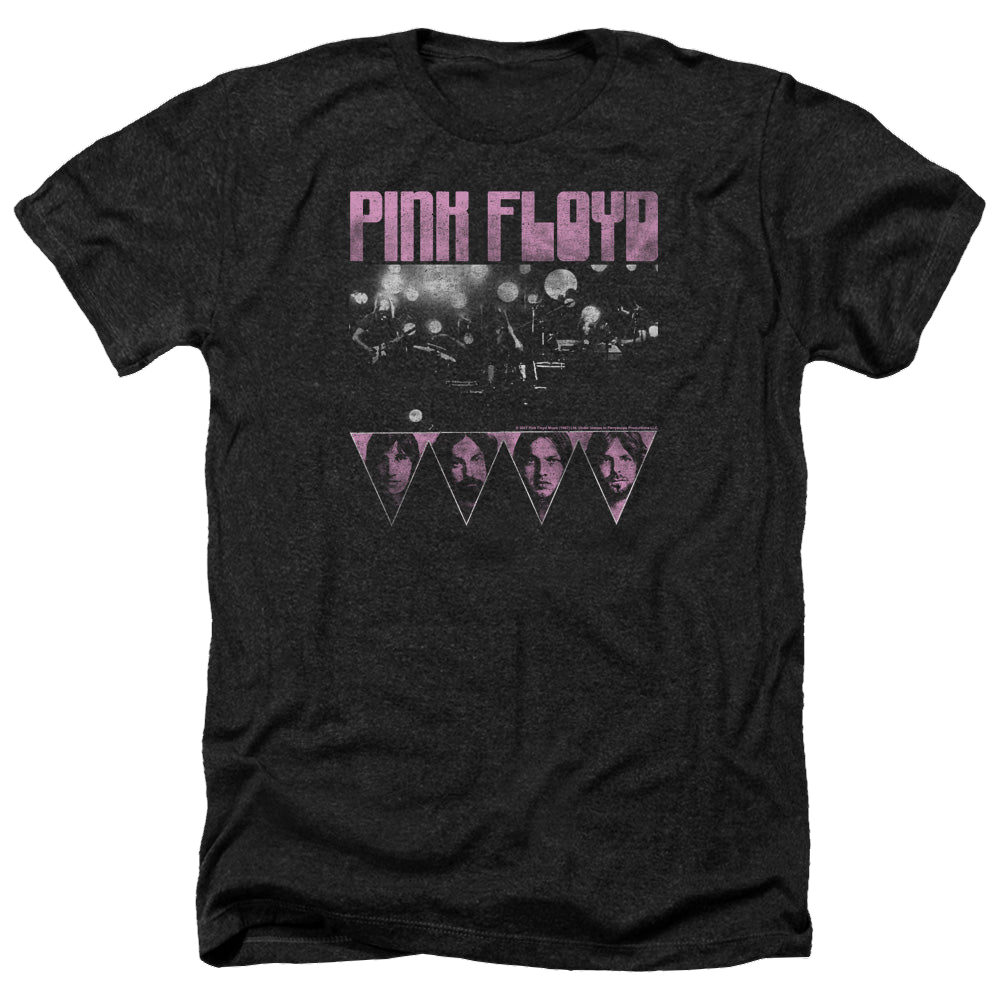 Pink Floyd Pink Four - Men's Heather T-Shirt Men's Heather T-Shirt Pink Floyd   