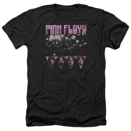 Pink Floyd Pink Four - Men's Heather T-Shirt Men's Heather T-Shirt Pink Floyd   