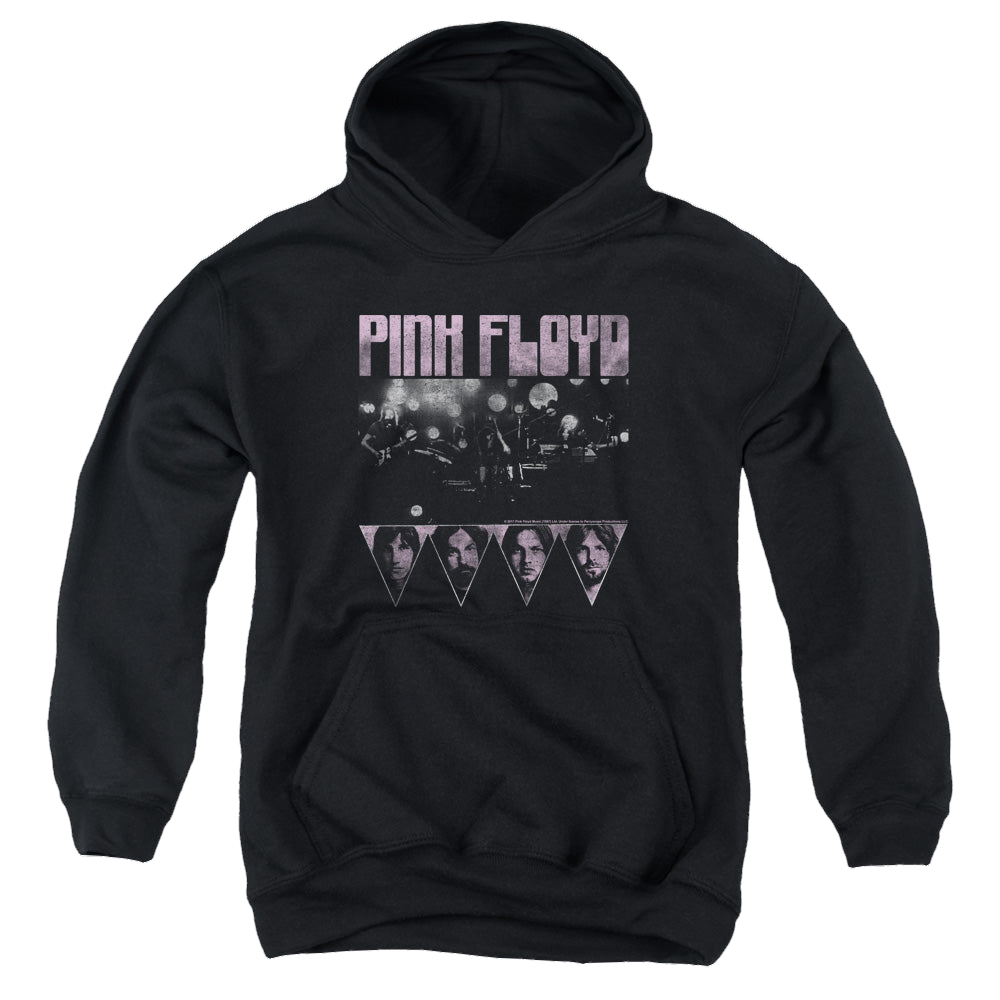 Pink Floyd Pink Four - Youth Hoodie Youth Hoodie (Ages 8-12) Pink Floyd   