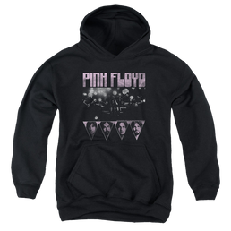 Pink Floyd Pink Four - Youth Hoodie Youth Hoodie (Ages 8-12) Pink Floyd   