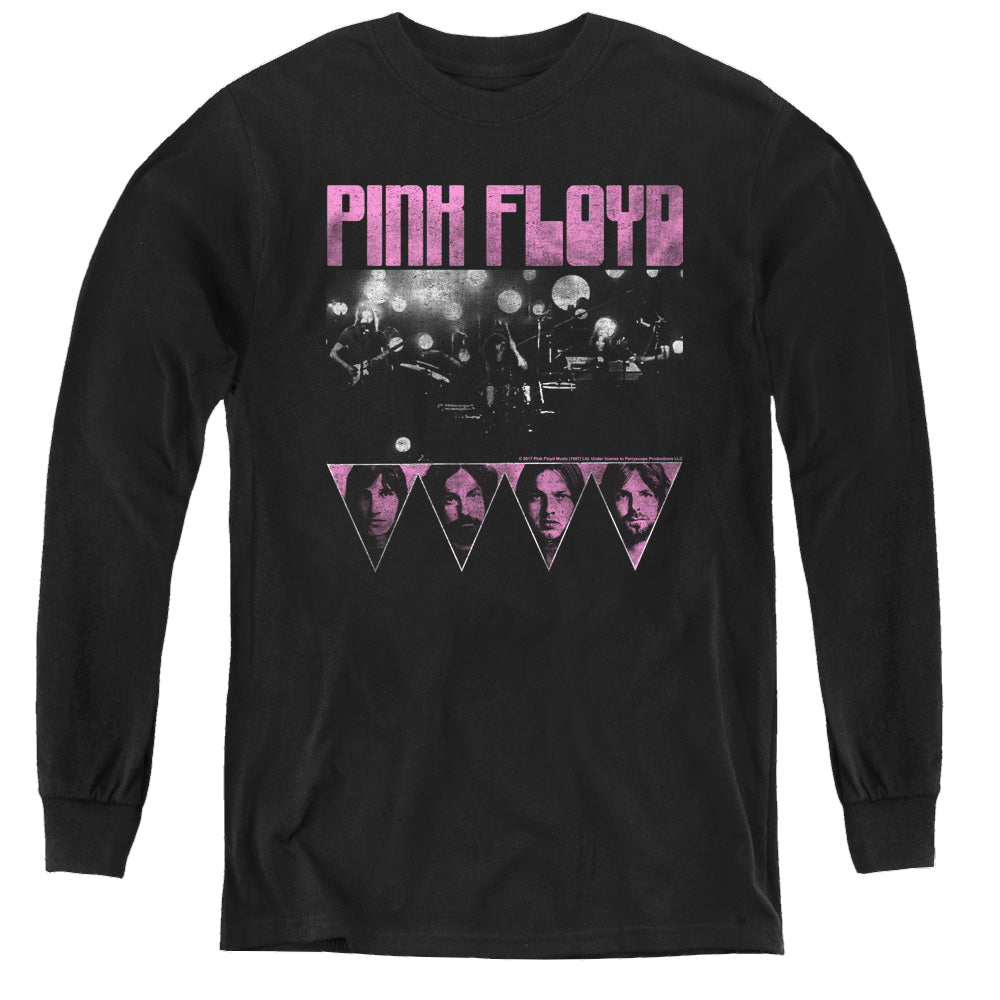 Pink Floyd Pink Four - Youth Long Sleeve T-Shirt Youth Long Sleeve T-Shirt Pink Floyd   