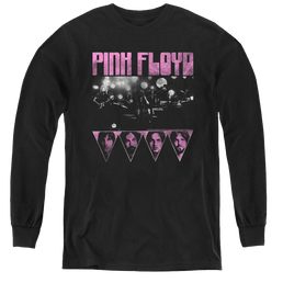 Pink Floyd Pink Four - Youth Long Sleeve T-Shirt Youth Long Sleeve T-Shirt Pink Floyd   