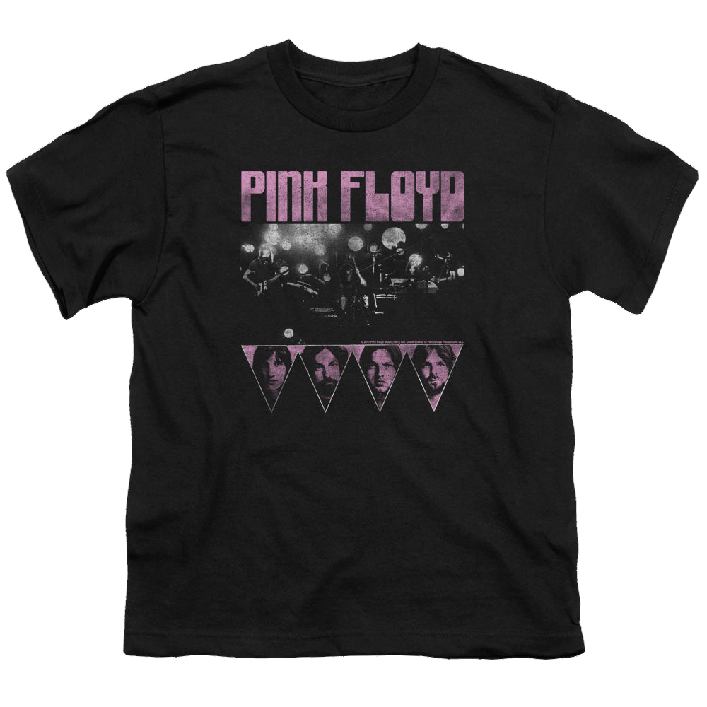 Pink Floyd Pink Four - Youth T-Shirt Youth T-Shirt (Ages 8-12) Pink Floyd   