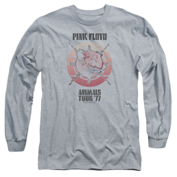 Pink Floyd Animals Tour 77 Men's Long Sleeve T-Shirt Men's Long Sleeve T-Shirt Pink Floyd   