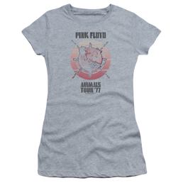 Pink Floyd Animals Tour 77 - Juniors T-Shirt Juniors T-Shirt Pink Floyd   
