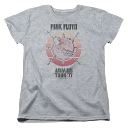 Pink Floyd Animals Tour 77 - Women's T-Shirt Women's T-Shirt Pink Floyd   