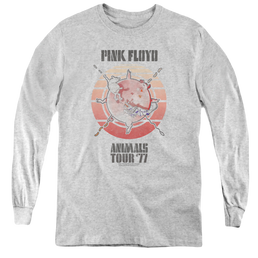 Pink Floyd Animals Tour 77 - Youth Long Sleeve T-Shirt Youth Long Sleeve T-Shirt Pink Floyd   