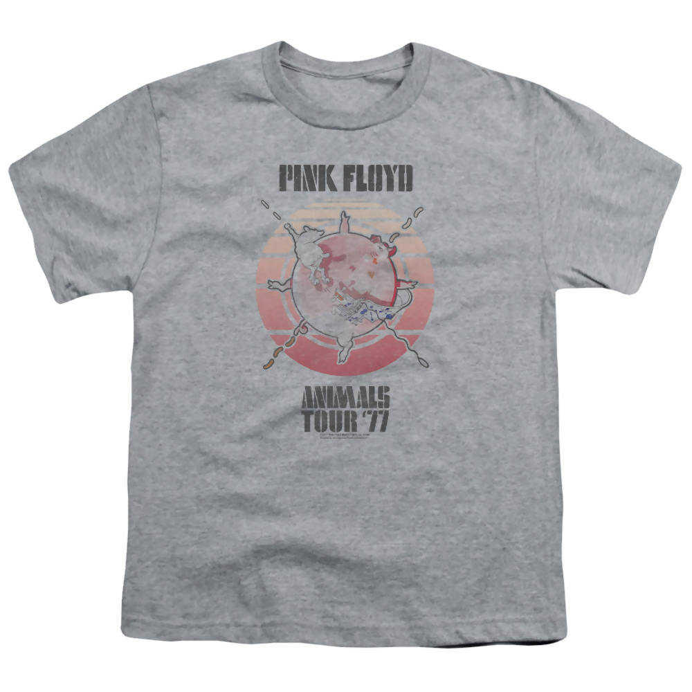 Pink Floyd Animals Tour 77 - Youth T-Shirt Youth T-Shirt (Ages 8-12) Pink Floyd   