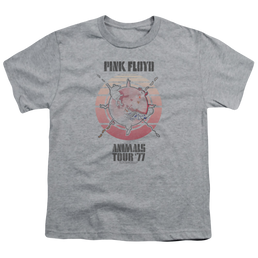 Pink Floyd Animals Tour 77 - Youth T-Shirt Youth T-Shirt (Ages 8-12) Pink Floyd   