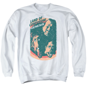 Genesis Land Of Confusion - Men's Crewneck Sweatshirt Men's Crewneck Sweatshirt Genesis   