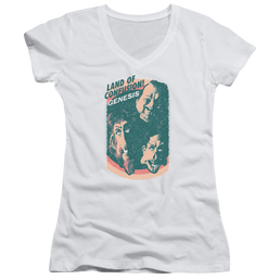 Genesis Land Of Confusion - Juniors V-Neck T-Shirt Juniors V-Neck T-Shirt Genesis   