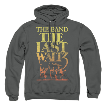 Charcoal pullover hoodie with The Band The Last Waltz graphic