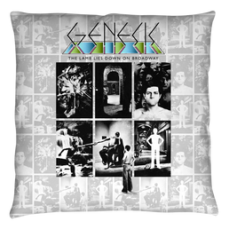 Genesis Lamb Lies Down On Broadway - Throw Pillows Throw Pillows Genesis   
