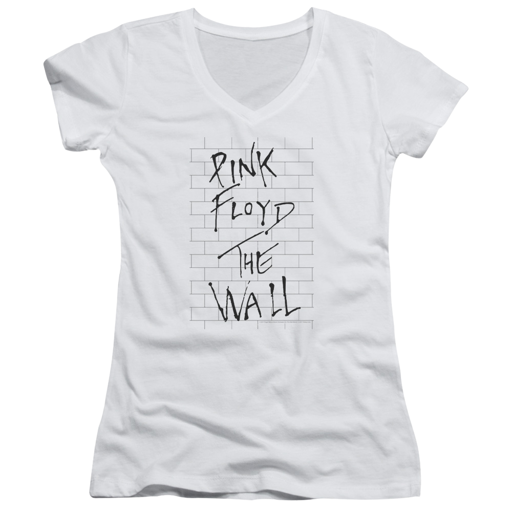 Roger Waters The Wall 2 - Juniors V-Neck T-Shirt Juniors V-Neck T-Shirt Roger Waters   