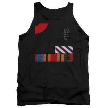 Black men's tank with Pink Floyd The Final Cut graphic