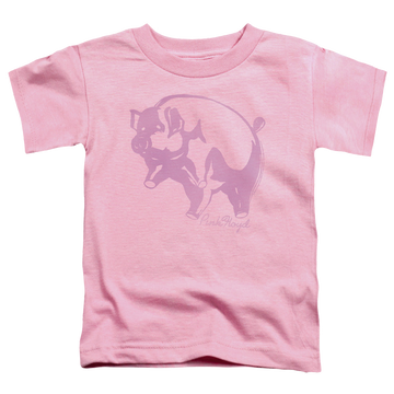 Pink toddler t-shirt with Pink Floyd Pink Animal graphic