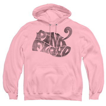 Pink pullover hoodie with Pink Floyd Pink Logo graphic