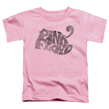 Pink toddler t-shirt with Pink Floyd Pink Logo graphic