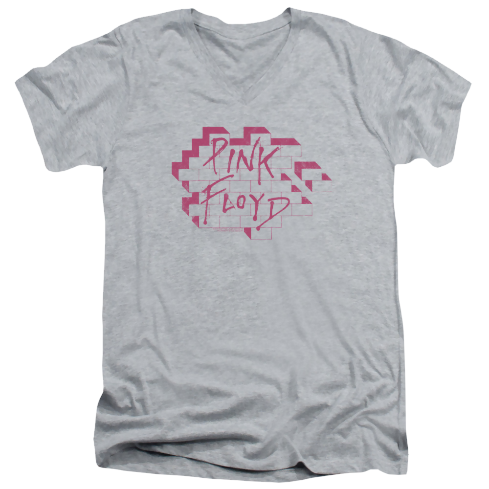 Roger Waters Wall Logo - Men's V-Neck T-Shirt Men's V-Neck T-Shirt Roger Waters   