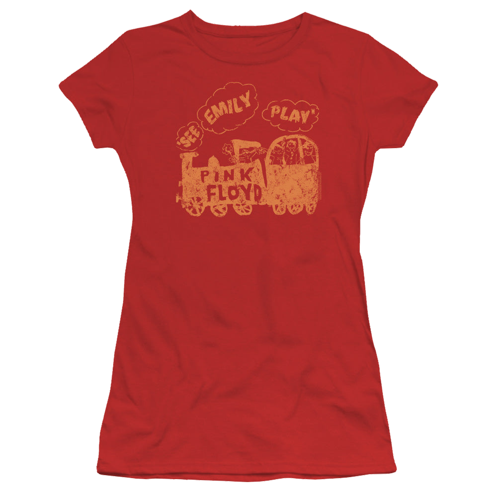 Pink Floyd See Emily Play - Juniors T-Shirt Juniors T-Shirt Pink Floyd   