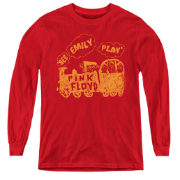Pink Floyd See Emily Play - Youth Long Sleeve T-Shirt Youth Long Sleeve T-Shirt Pink Floyd   