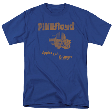 Royal men's regular fit t-shirt with Pink Floyd Apples And Oranges graphic