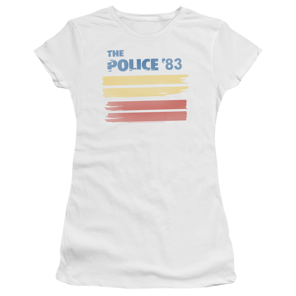 The Police 83 - Juniors T-Shirt Juniors T-Shirt The Police   