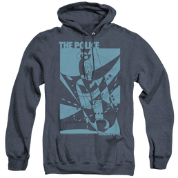 The Police Message In A Bottle - Heather Pullover Hoodie Heather Pullover Hoodie The Police   