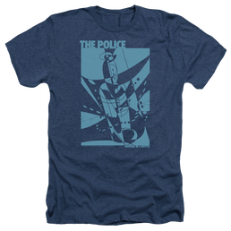 The Police Message In A Bottle - Men's Heather T-Shirt Men's Heather T-Shirt The Police   