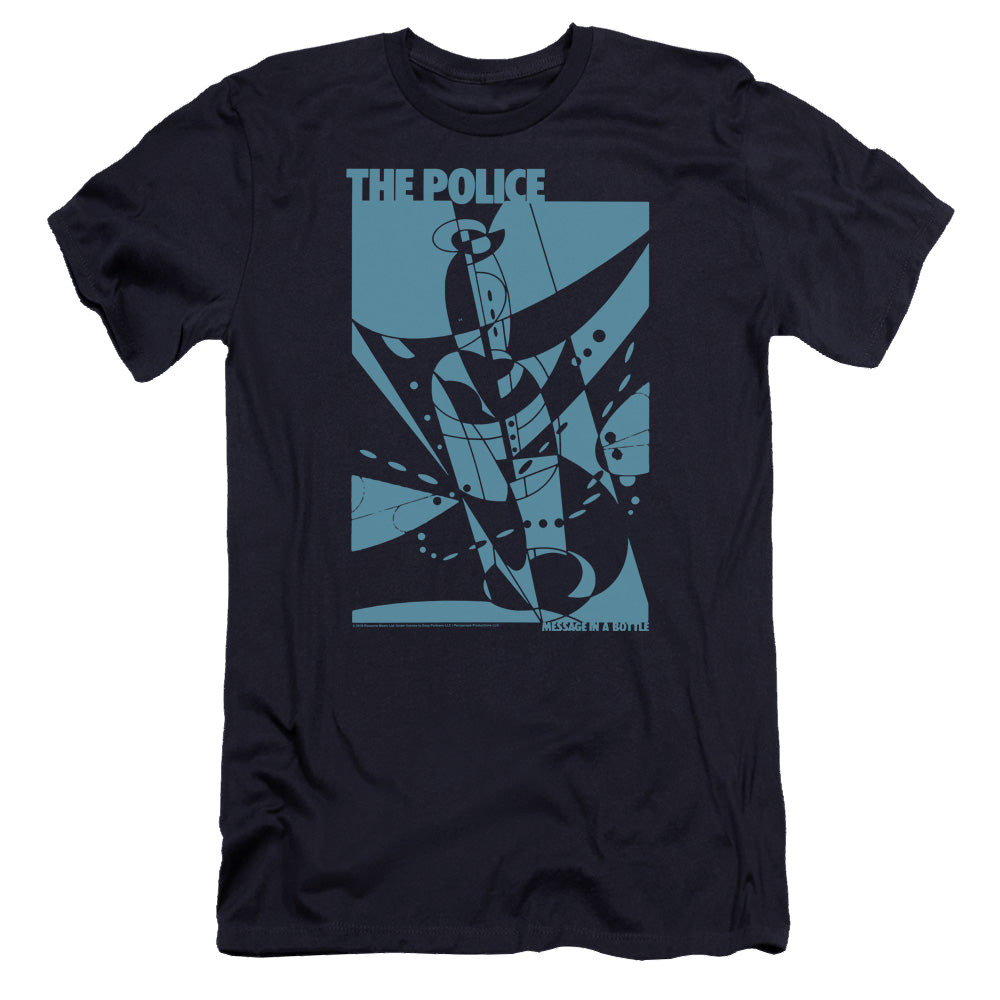 The Police Message In A Bottle - Men's Premium Slim Fit T-Shirt Men's Premium Slim Fit T-Shirt The Police   