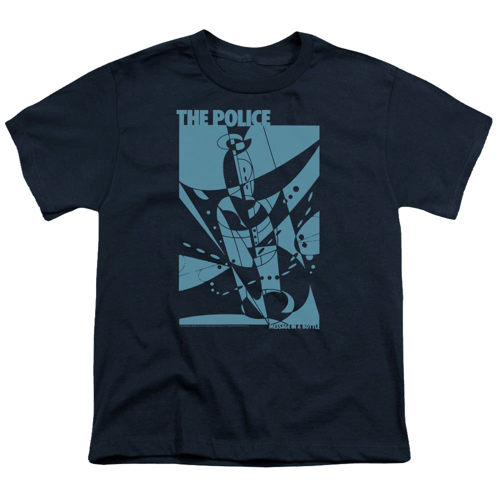 The Police Message In A Bottle - Youth T-Shirt Youth T-Shirt (Ages 8-12) The Police   