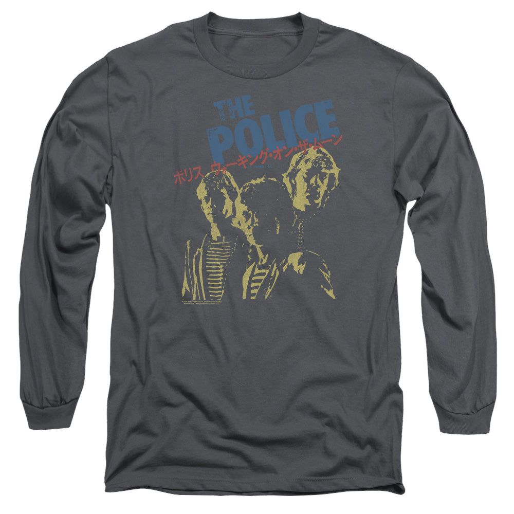 The Police Japanese Poster - Men's Long Sleeve T-Shirt Men's Long Sleeve T-Shirt The Police   
