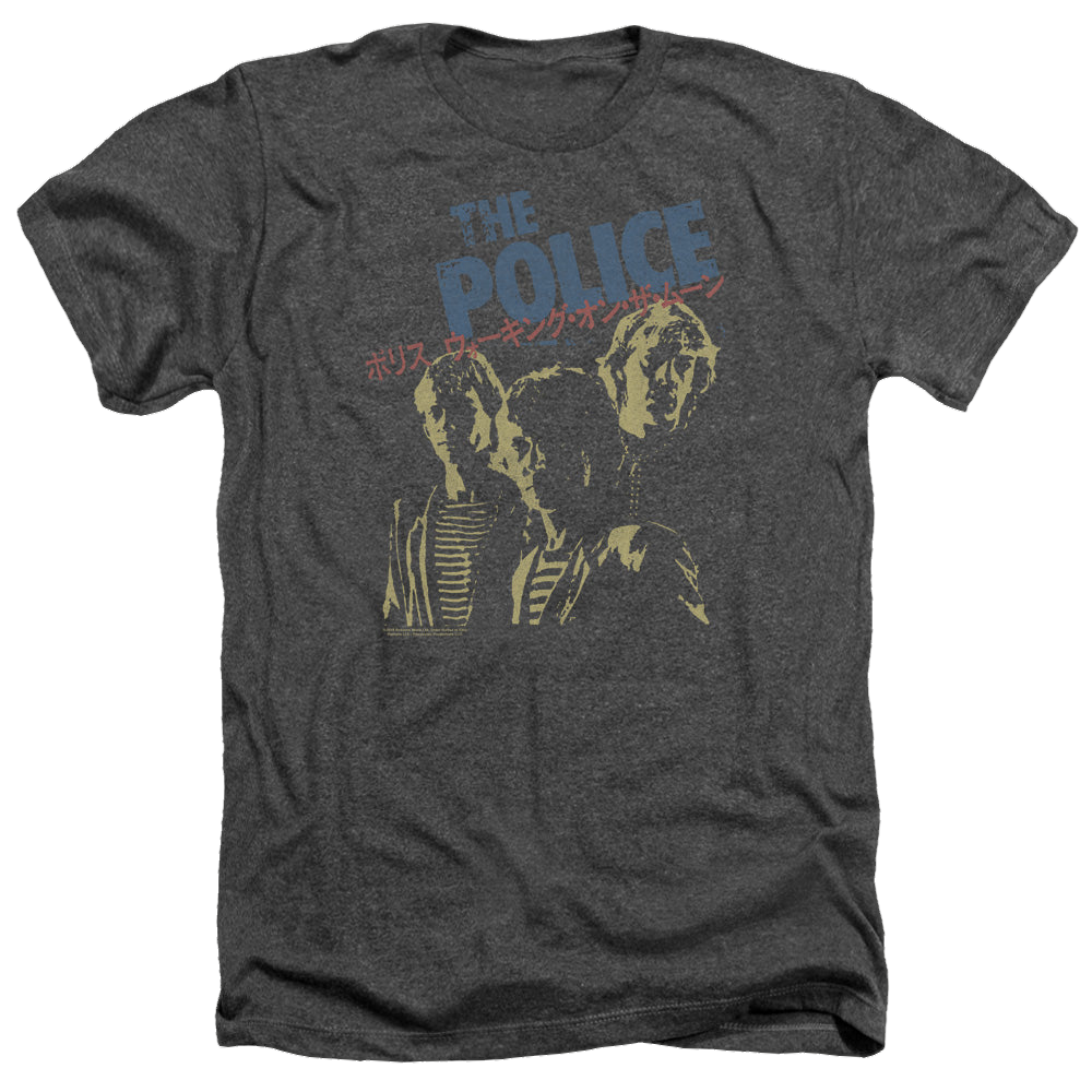 The Police Japanese Poster - Men's Heather T-Shirt Men's Heather T-Shirt The Police   