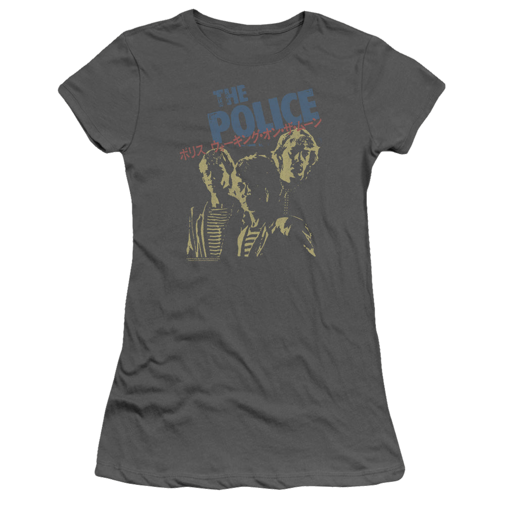 The Police Japanese Poster - Juniors T-Shirt Juniors T-Shirt The Police   