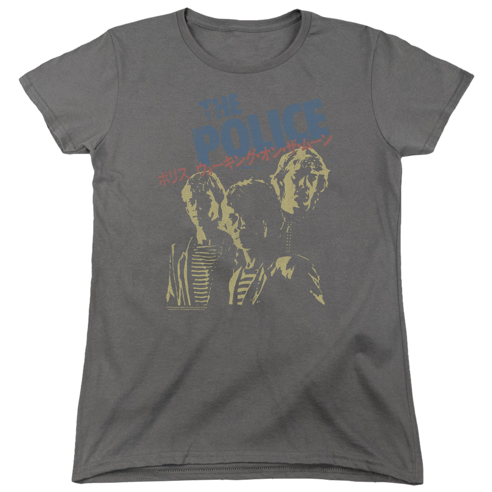 The Police Japanese Poster - Women's T-Shirt Women's T-Shirt The Police   