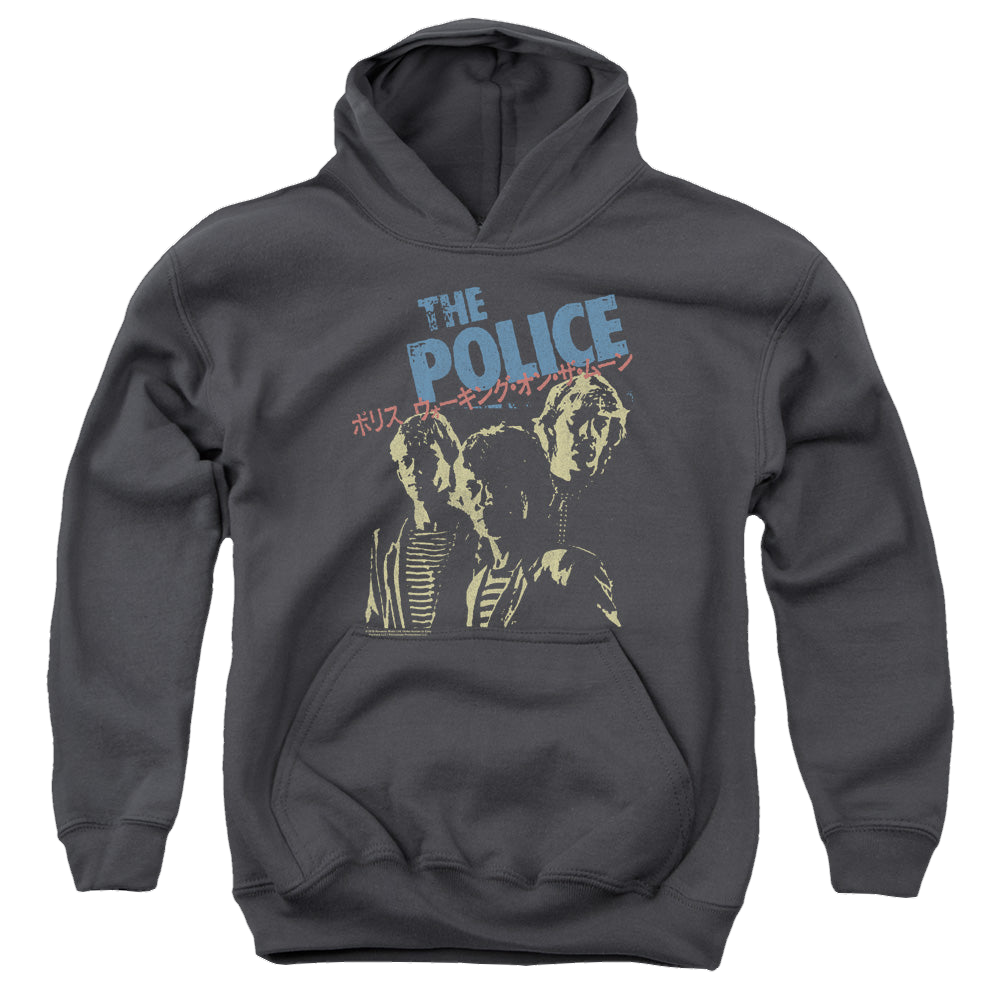 The Police Japanese Poster - Youth Hoodie Youth Hoodie (Ages 8-12) The Police   